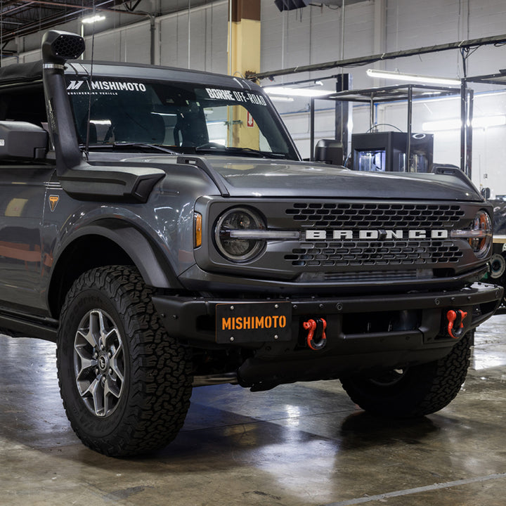 Mishimoto License Plate Relocation Kit - Ford Bronco Modular Bumper 2021-2025, view 3