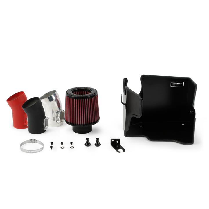 Mishimoto Mini Cooper S 2014-2019 2.0L Performance Air Intake Kit - Wrinkle Black