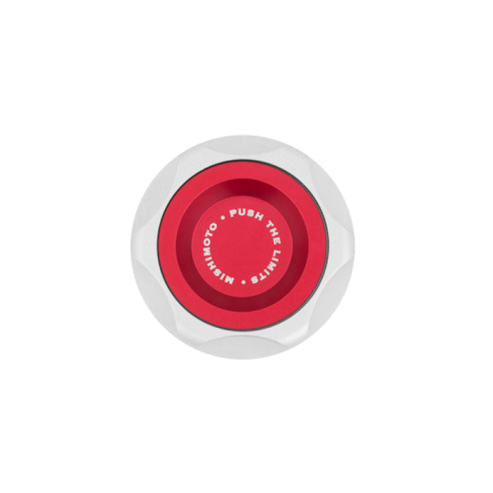 Mishimoto Oil Filler Cap - Mazda - Red, view 3