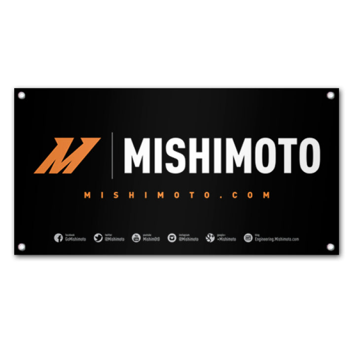 Mishimoto Promotional Vinyl Banner - 33.75x65in