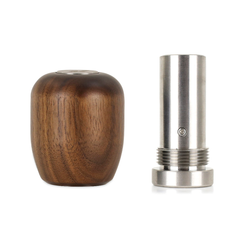 Mishimoto Short Wood Shift Knob - Steel Core - Walnut, view 2