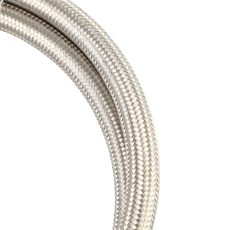 Mishimoto Stainless Steel Braided Hose - 12AN, 3 ft - Silver, view 2