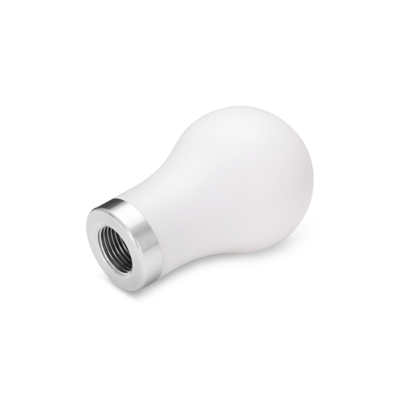 Mishimoto Teardrop Shift Knob - Steel Core - White, view 2