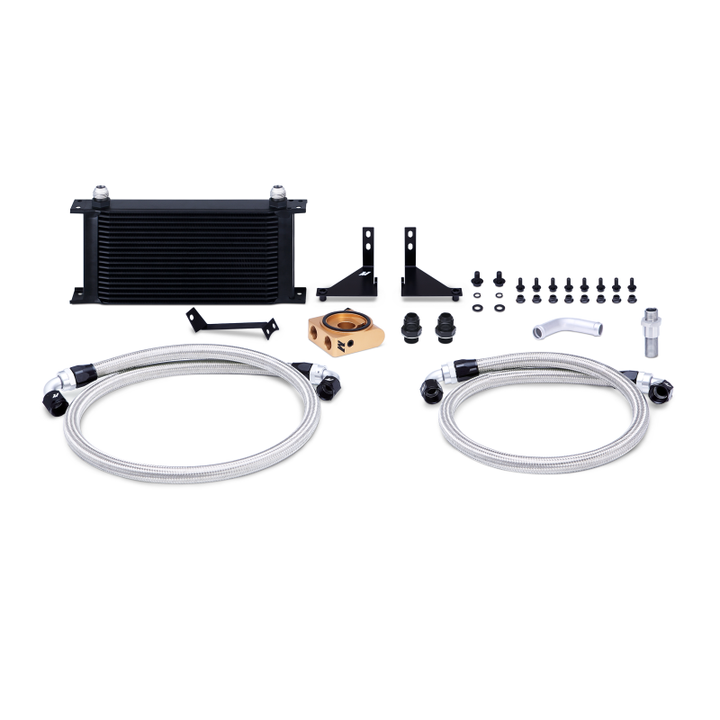 Mishimoto Thermostatic Oil Cooler Kit - Ford Fiesta ST 2014-2016 - Black