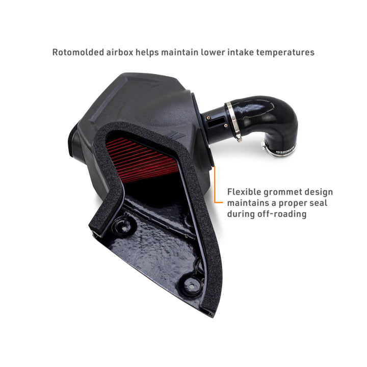 Mishimoto Toyota Tacoma Performance Air Intake 2024-2025 - Oiled, view 5