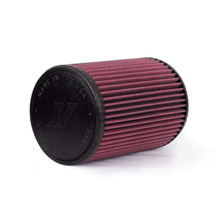 Mishimoto Universal Performance Air Filter - 3.5in inlet x 8in, oiled, view 2