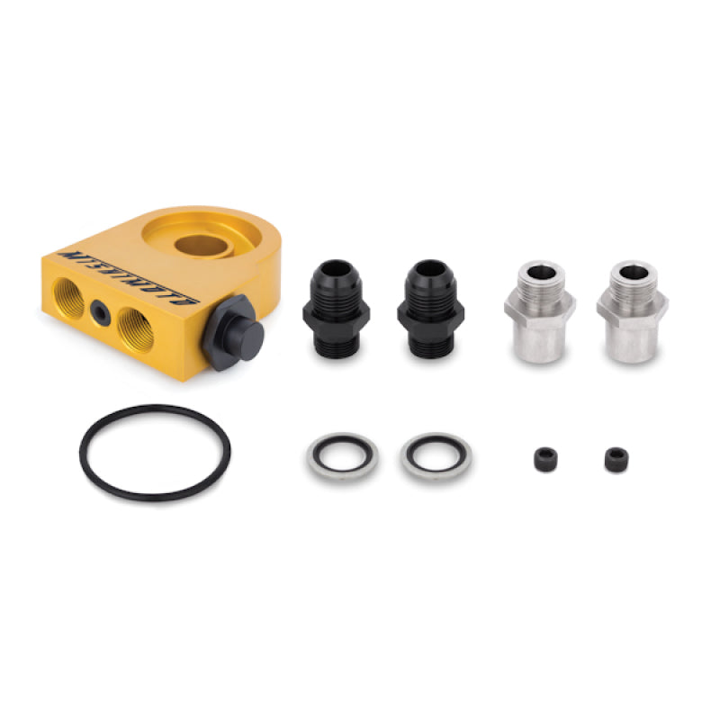 Mishimoto Universal Thermostatic 25-Row Oil Cooler Kit - Silver, view 5