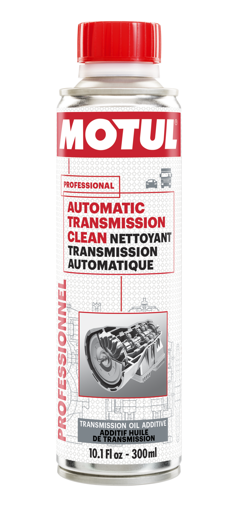 Motul Automatic Transmission Clean Pre-Drain Additive - 300mL - 12 Pack