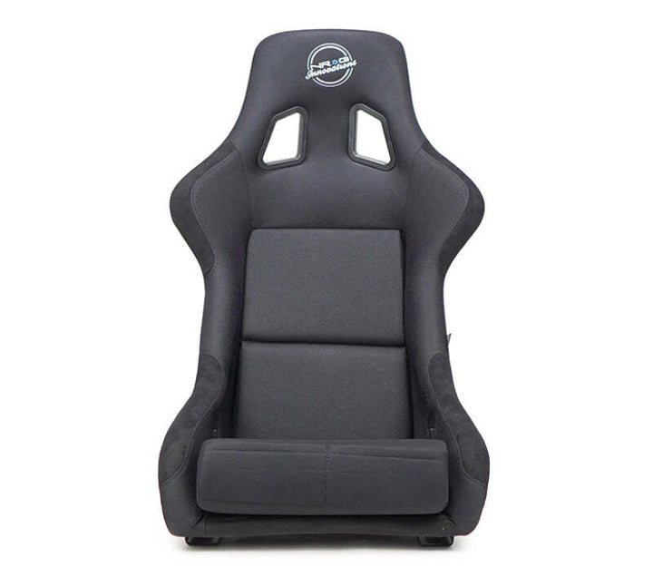 NRG FRP Bucket Seat - X-Large - Black, view 3