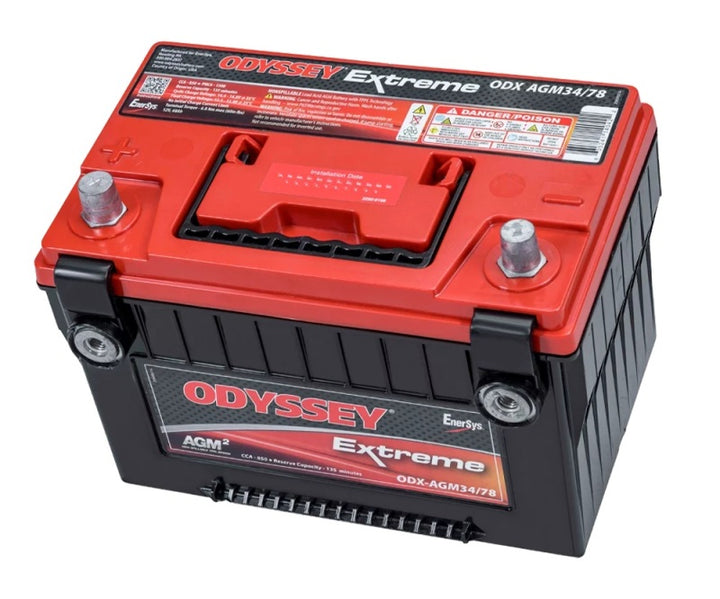 Odyssey Extreme Series AGM Battery - Group 34/78 Dual Terminal, 850 CCA, view 2
