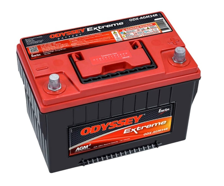 Odyssey Extreme Series AGM Battery - Group 34R, 850 CCA, view 2