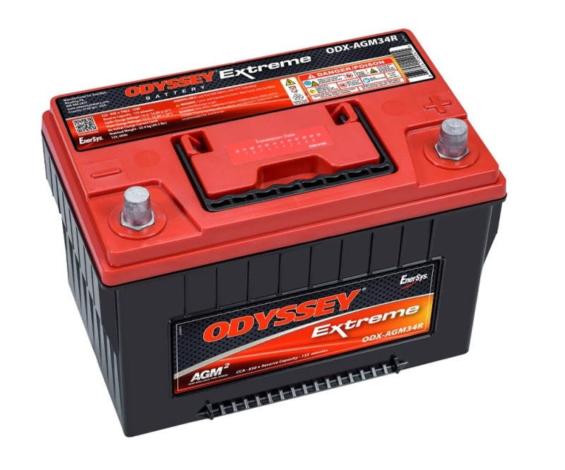 Odyssey Extreme Series AGM Battery - Group 34R, 850 CCA, view 2