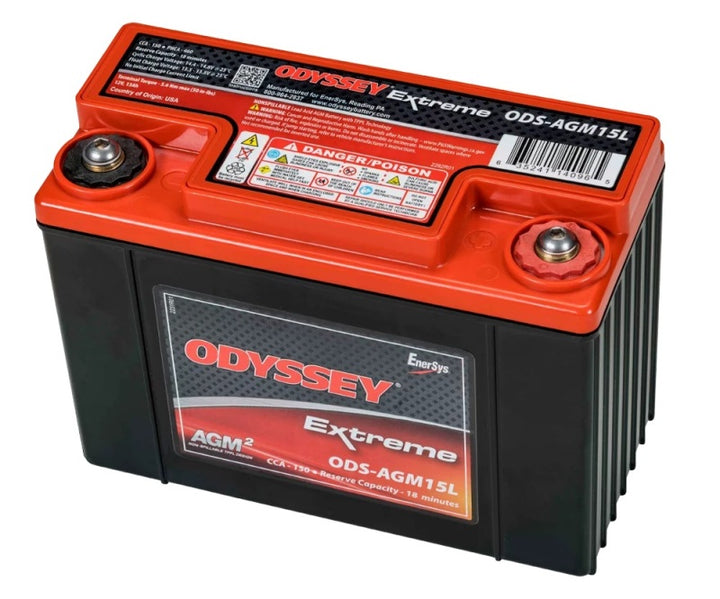 Odyssey Powersport Extreme AGM Battery - PC545, 150 CCA, view 3