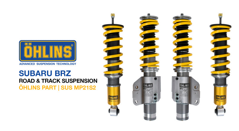 Ohlins Road & Track DFV Coilovers - Subaru BRZ, Scion FR-S, Toyota 86/GR86 (2013-2025)
