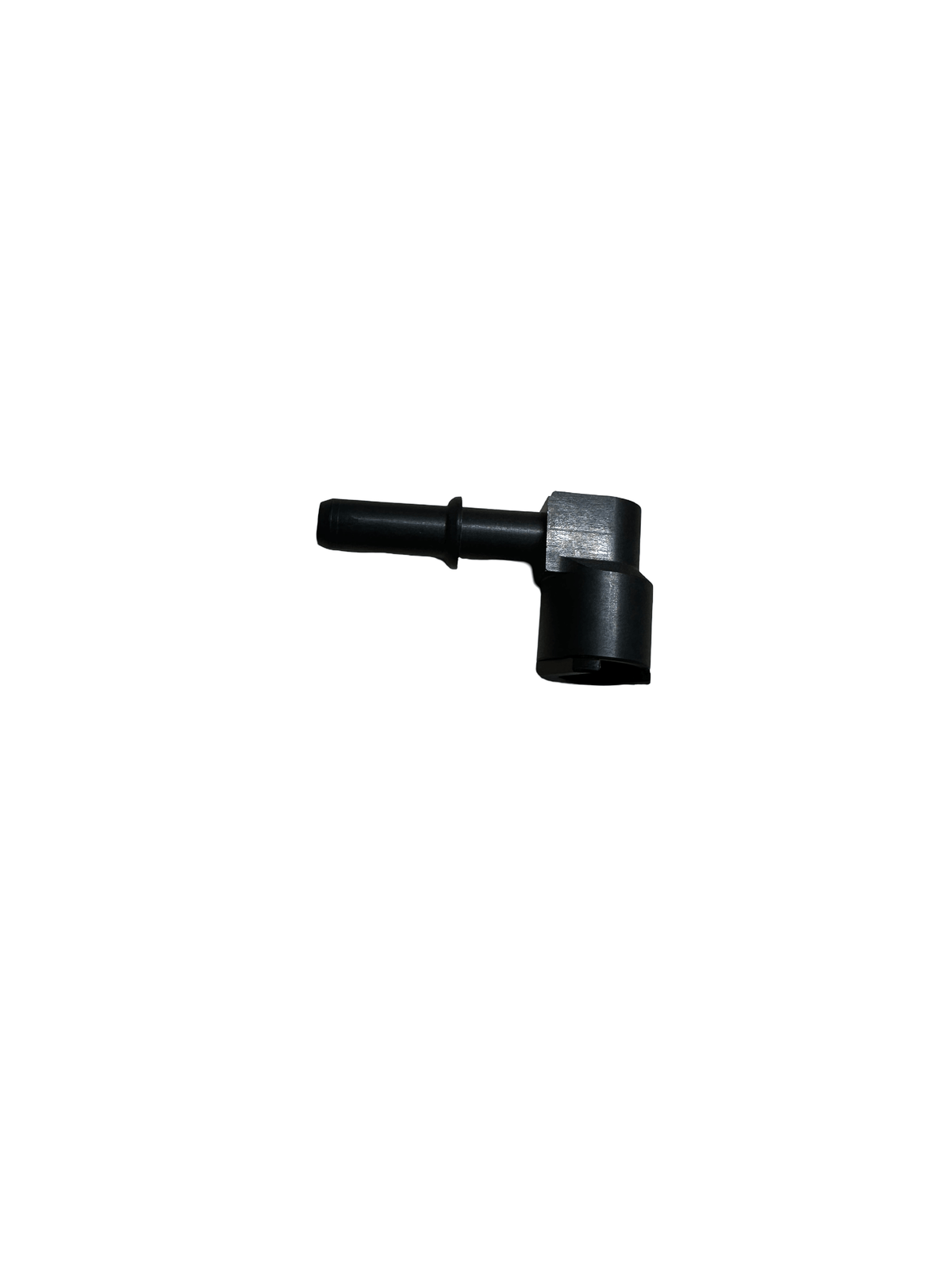 Male 7.89mm (5/16 inch) quick-connect output stem on the Walbro single outlet fuel fitting
