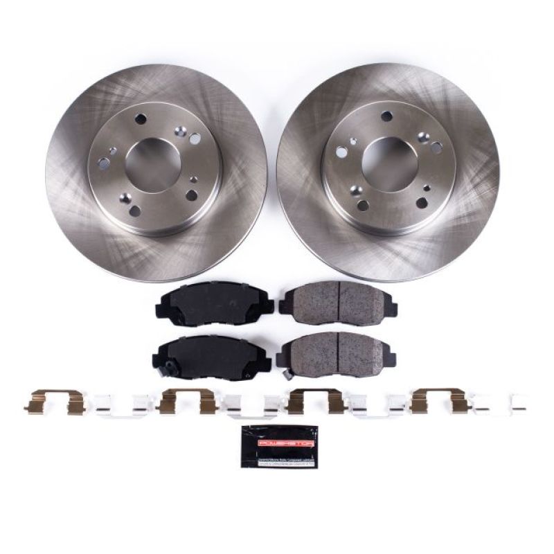Power Stop Autospecialty Brake Kit - Honda Civic 2006-2011 Front