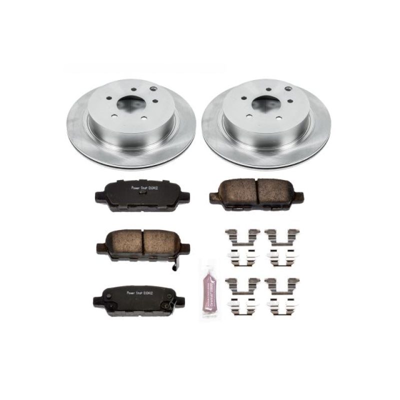 Power Stop Autospecialty Brake Kit - Infiniti FX35 2003-2012 Rear