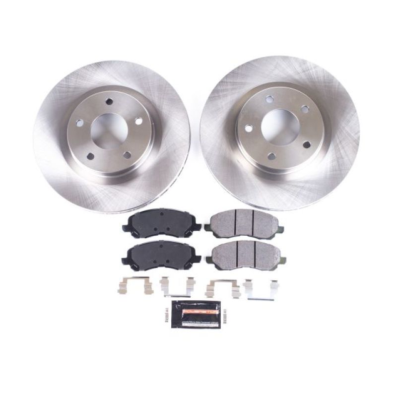 Power Stop Autospecialty Brake Kit - Chrysler 200 / Mitsubishi Outlander / Outlander Sport 2007-2024 Front