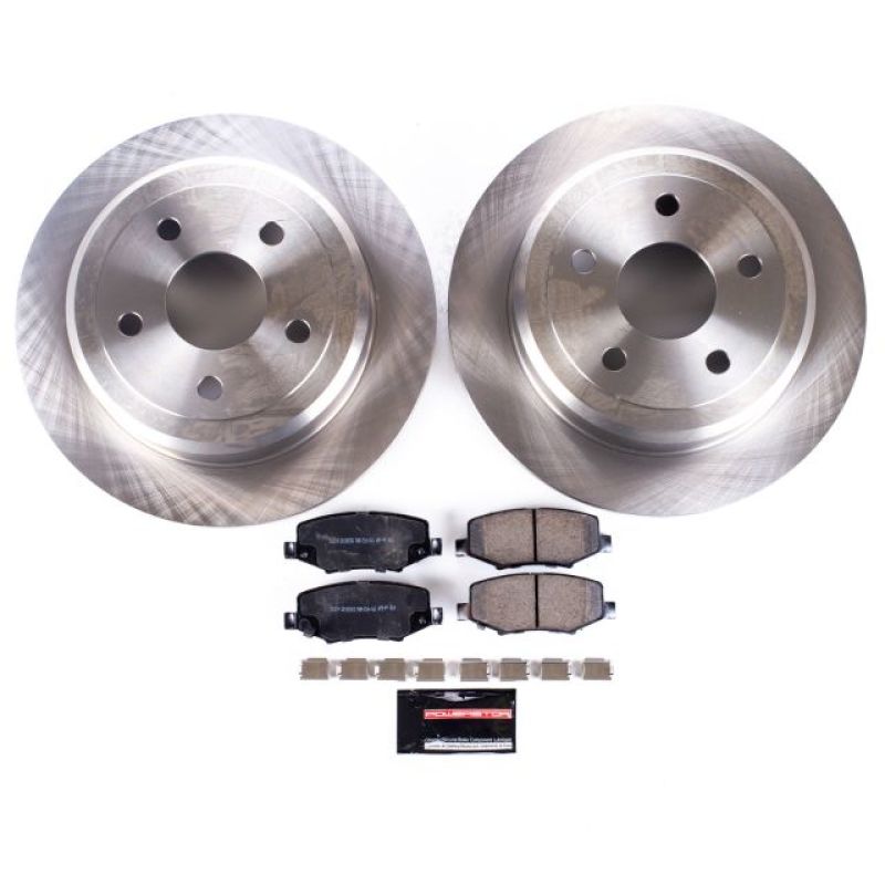Power Stop Autospecialty Brake Kit - Jeep Wrangler 2007-2018 Rear