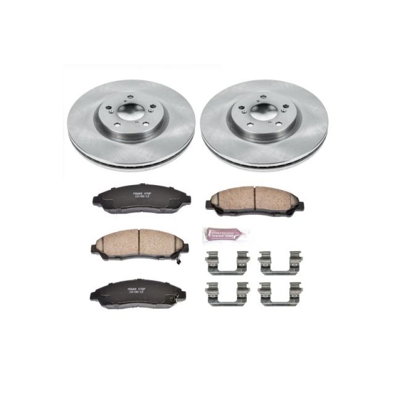 Power Stop Autospecialty Brake Kit - Acura MDX / RLX / Honda Pilot 2007-2020 Front