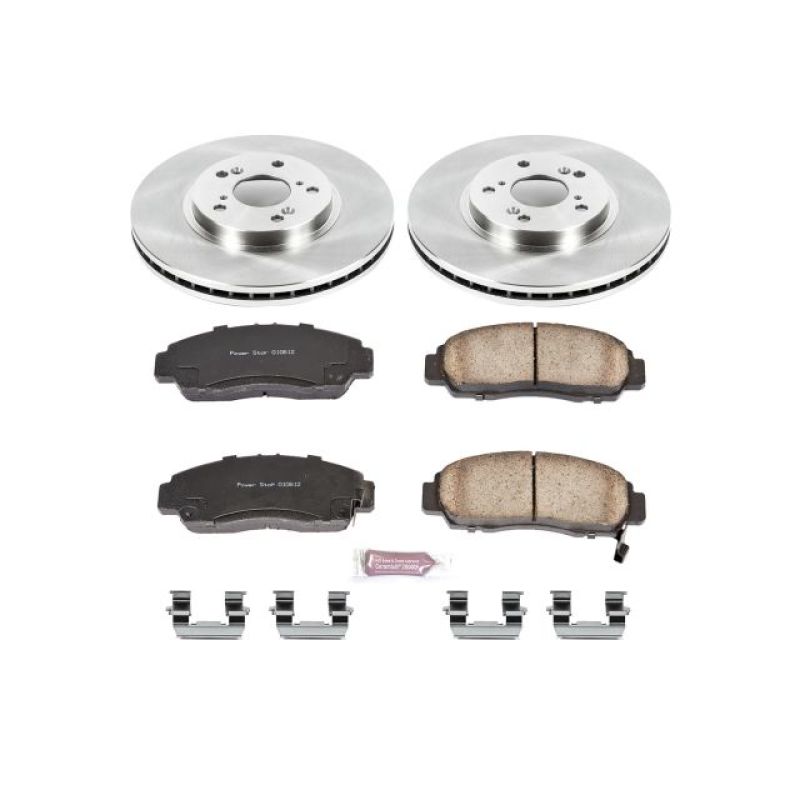 Power Stop Autospecialty Brake Kit - Acura TSX 2011-2014 Front