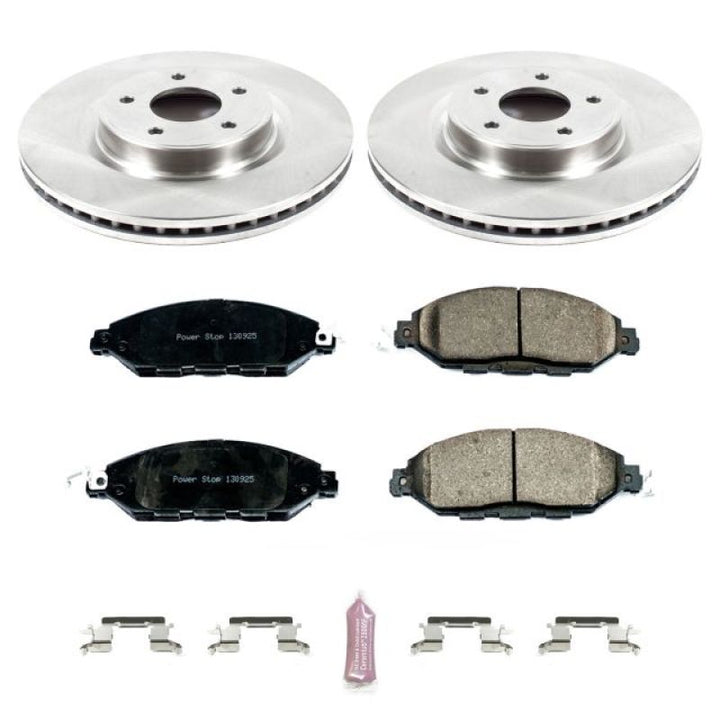 Power Stop Autospecialty Brake Kit - Infiniti JX35 / Nissan Murano / Pathfinder 2013-2024 Front