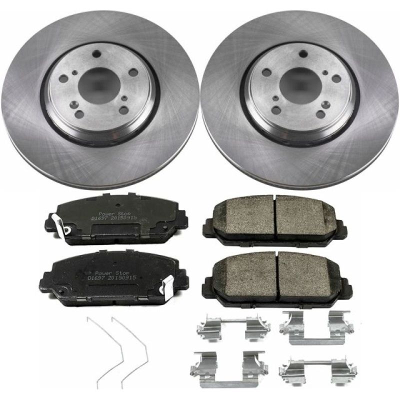 Power Stop Autospecialty Brake Kit - Acura ILX / Honda Civic / Accord 2016-2022 Front