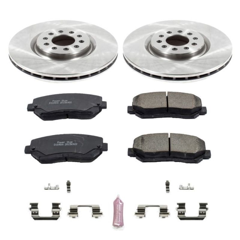 Power Stop Autospecialty Front Brake Kit - Chrysler 200 / Jeep Cherokee 2014-2022