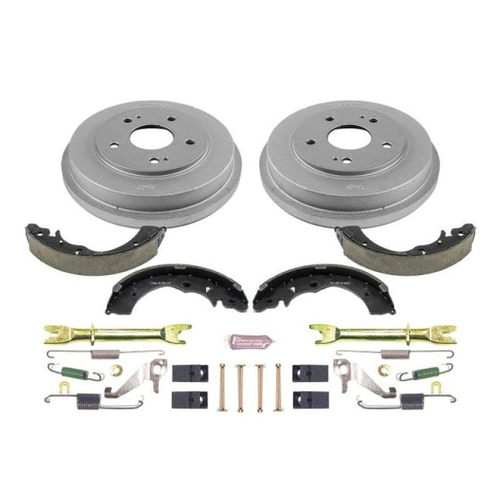 Power Stop Autospecialty Rear Drum & Shoe Kit - Honda Accord / Civic / CR-V 1997-2015