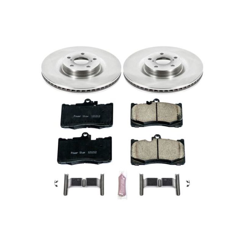 Power Stop Autospecialty Z17 Front Brake Kit - Lexus GS / IS / RC 2013-2024