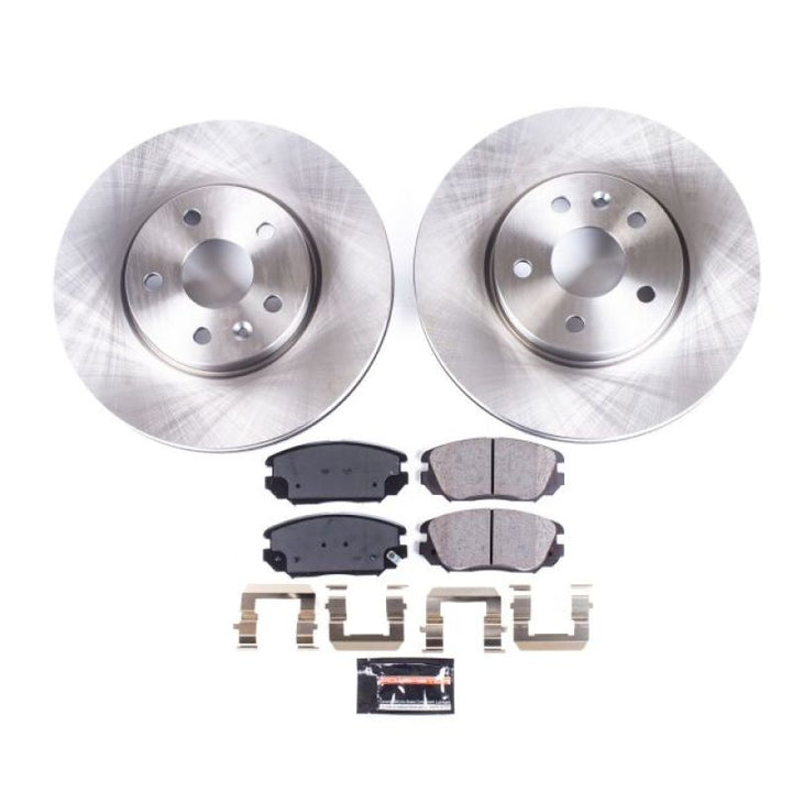 Power Stop Z17 Front Brake Kit - Buick LaCrosse/Regal / Chevy Equinox/Impala/Malibu / GMC Terrain 2010-2020