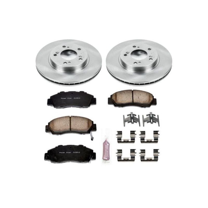 Power Stop Z17 Front Brake Kit - Acura Integra/Legend/RL/TL / Honda CR-V/Prelude/Odyssey 1991-2001