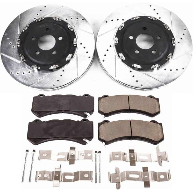 Power Stop Z23 Evolution Sport Front Brake Kit - Dodge Charger, Challenger 2015-2020
