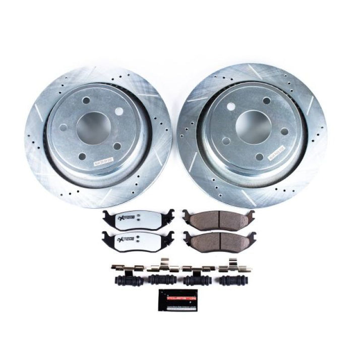 Power Stop Z36 Truck & Tow Rear Brake Kit - Ram 1500, Dodge Durango 2002-2024