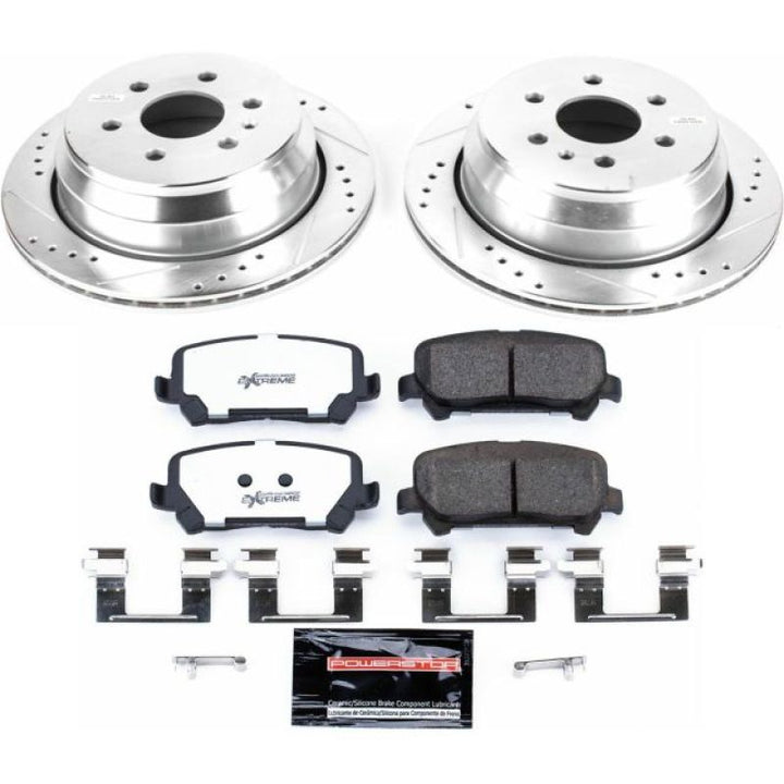 Power Stop Z36 Truck & Tow Rear Brake Kit - Chevrolet Colorado, GMC Canyon 2015-2020