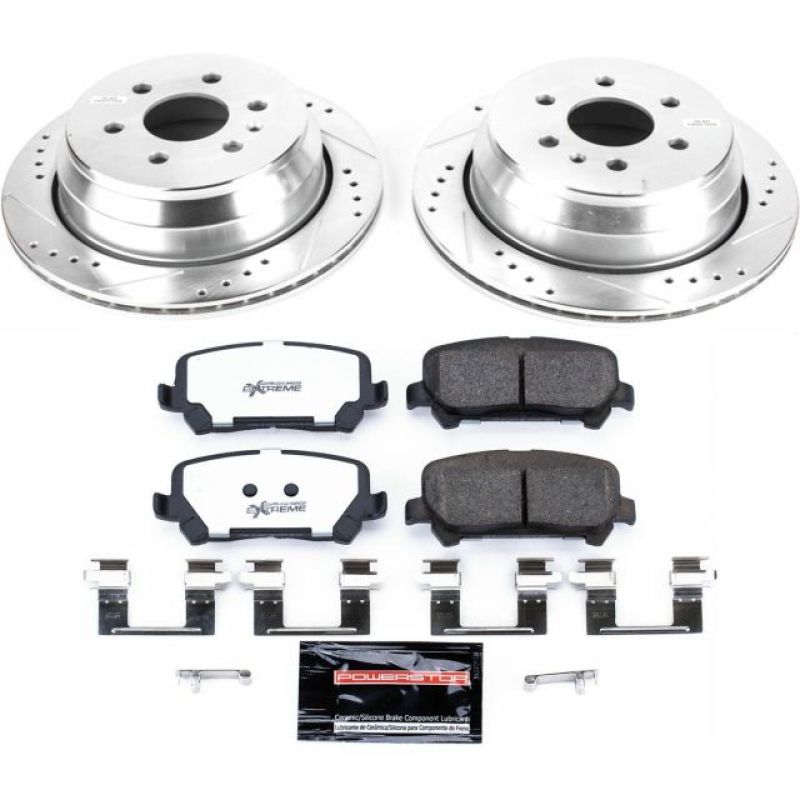 Power Stop Z36 Truck & Tow Rear Brake Kit - Chevrolet Colorado, GMC Canyon 2015-2020