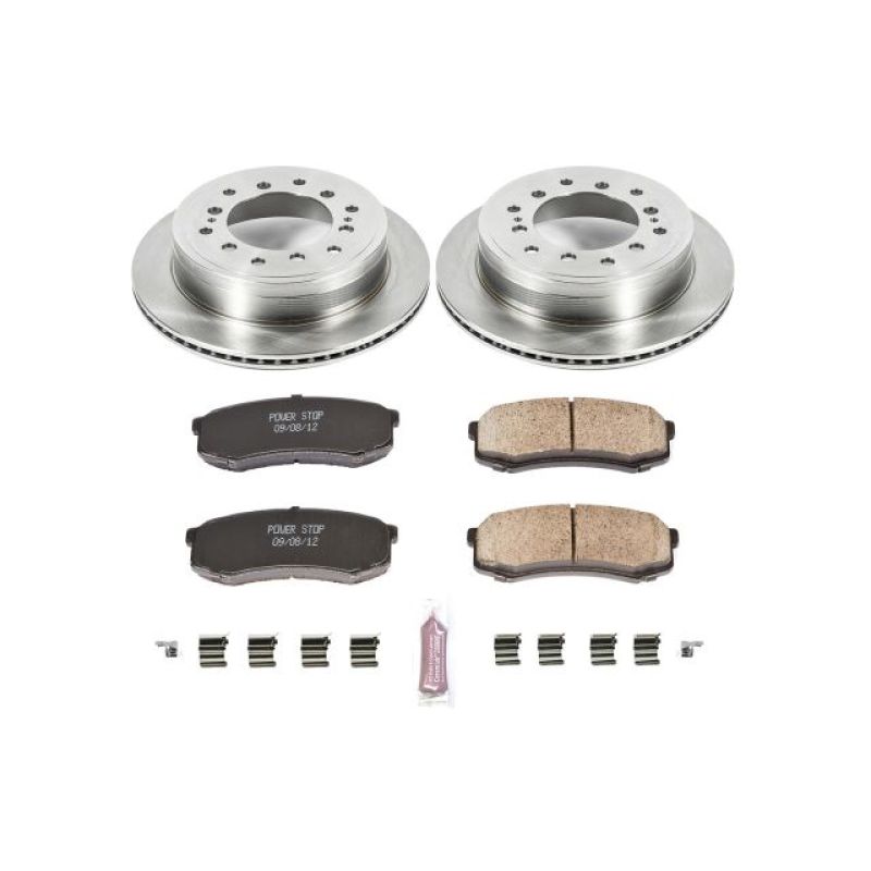 PowerStop Rear Autospecialty Brake Kit - Lexus GX460 / Toyota 4Runner / FJ Cruiser 2010-2024