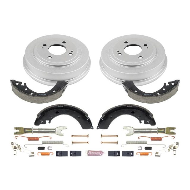 PowerStop Rear Autospecialty Drum Kit - Honda Civic 1996-2001