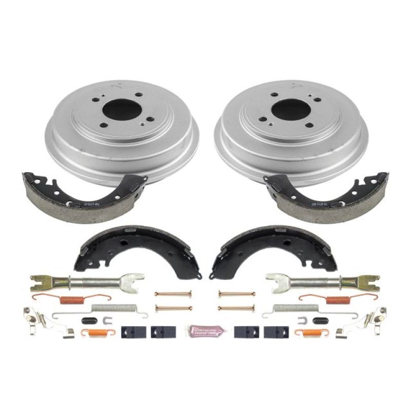 PowerStop Rear Autospecialty Drum Kit - Honda Civic 2001-2005