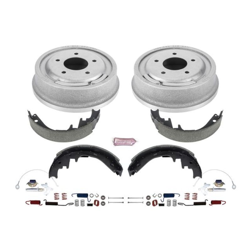 PowerStop Rear Autospecialty Drum Kit - Ford E-150 Econoline 1990-1996