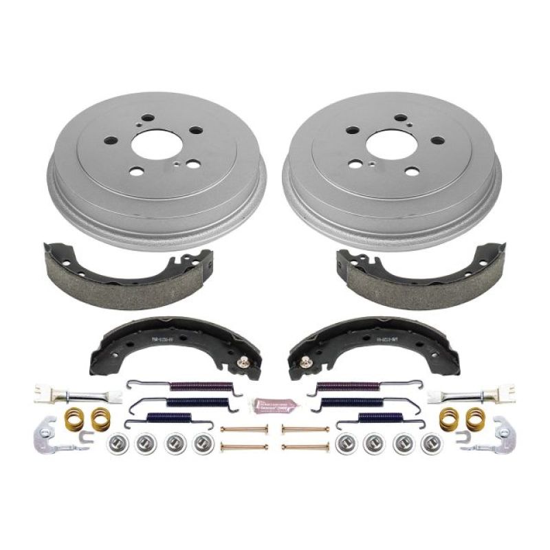 PowerStop Rear Autospecialty Drum Kit - Toyota Corolla 2003-2008