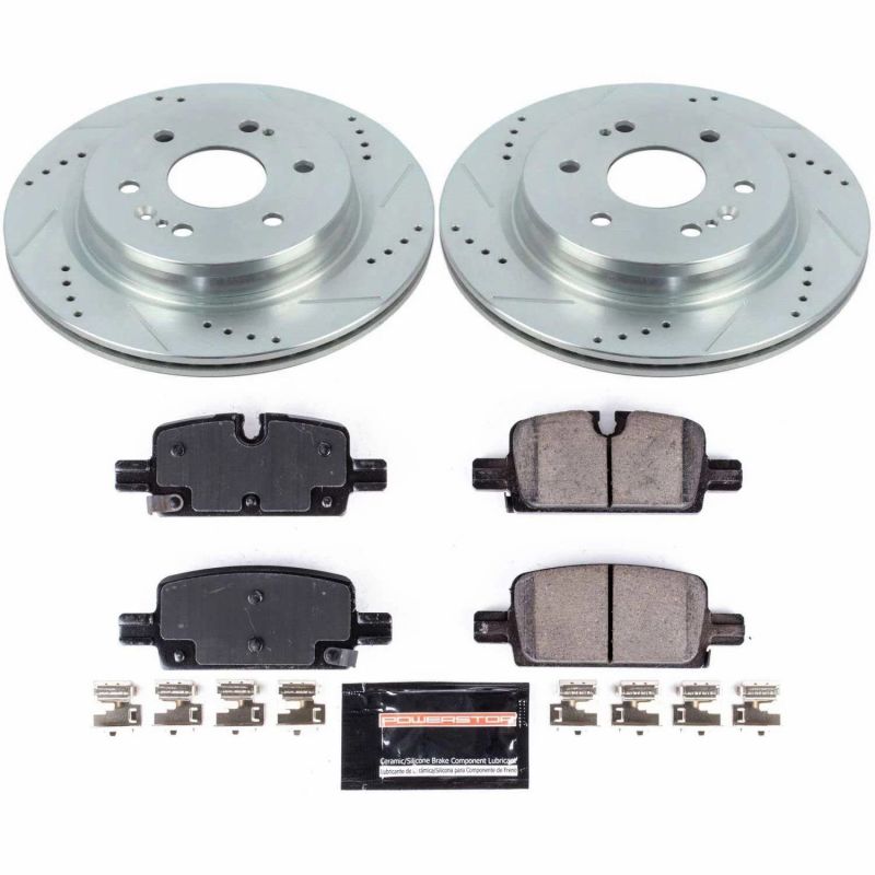 PowerStop Rear Z23 Evolution Sport Brake Kit - Chevrolet Silverado 1500 / GMC Sierra 1500 / Cadillac Escalade 2019-2024