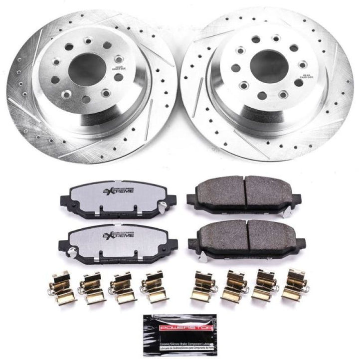 PowerStop Rear Z36 Truck & Tow Brake Kit - Jeep Wrangler 2018-2024