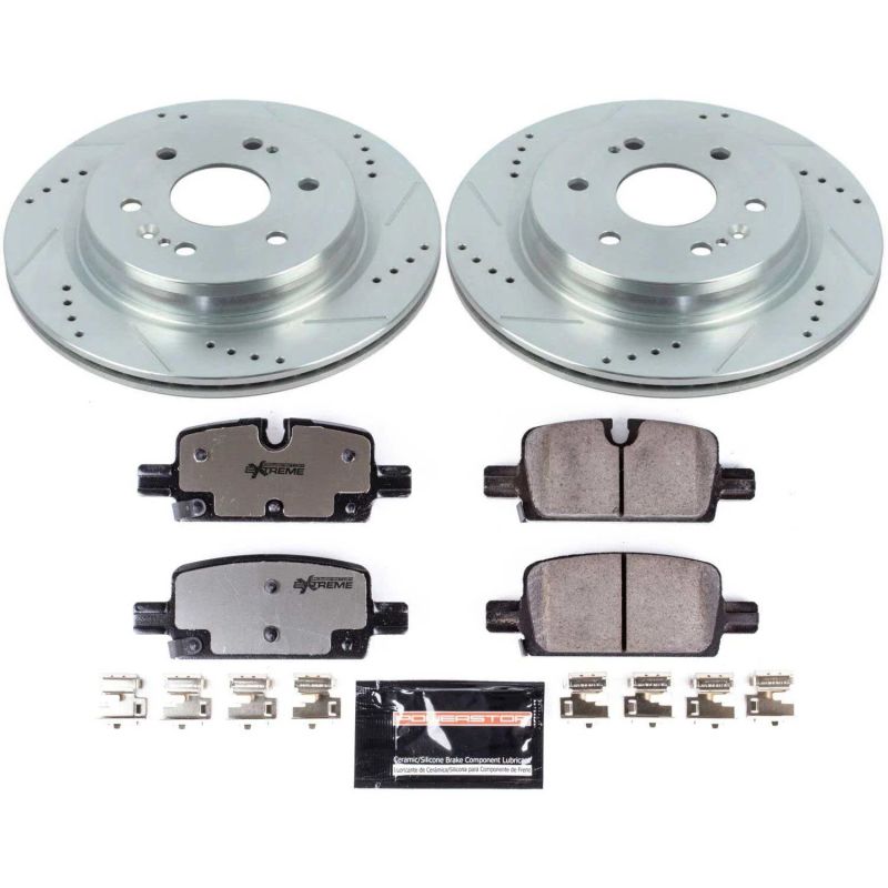 PowerStop Rear Z36 Truck & Tow Brake Kit - Chevrolet Silverado 1500 / GMC Sierra 1500 / Cadillac Escalade 2019-2024