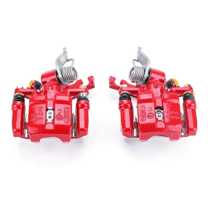 PowerStop Red Brake Calipers - Honda Accord 1998-2002 - Rear - With Brackets - Pair, view 2
