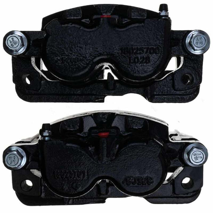 PowerStop Red Brake Calipers - Cadillac Escalade 2002-2006, Pair w/ Brackets, view 2