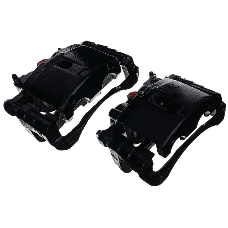 PowerStop Red Brake Calipers - Cadillac Escalade 2002-2006, Pair w/ Brackets, view 3