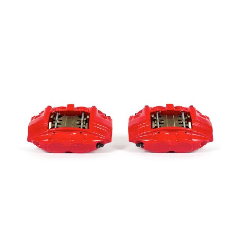 PowerStop Red Brake Calipers - Nissan 370Z 2009-2019 - Front - Without Brackets - Pair