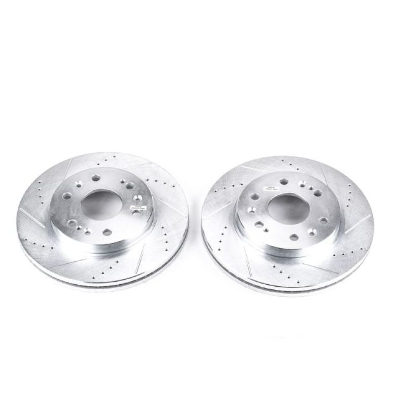 PowerStop Slotted & dimpled sport rotor - Front Chevrolet Silverado 1500, GMC Sierra 1500, Cadillac Escalade (2005-2020)