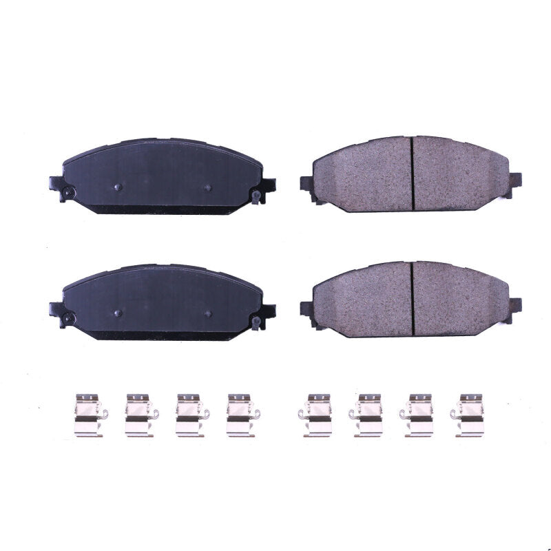 PowerStop Z17 Evolution Brake Pads - Front  Ram 1500, Jeep Wagoneer, Grand Wagoneer (2019-2025)